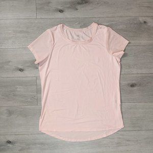 GAIAM Pink Yoga T Shirt L